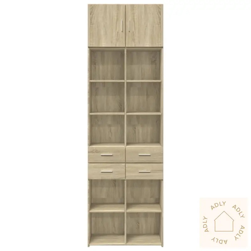 Oppbevaringsskap Sonoma Eik 70X42,5X225 Cm Konstruert Tre