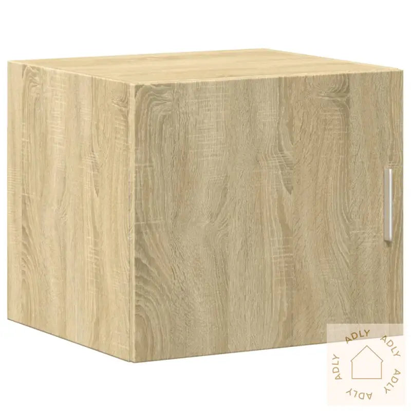 Smalt Oppbevaringsskap Sonoma Eik 45X42,5X225 Cm Konstruert Tre