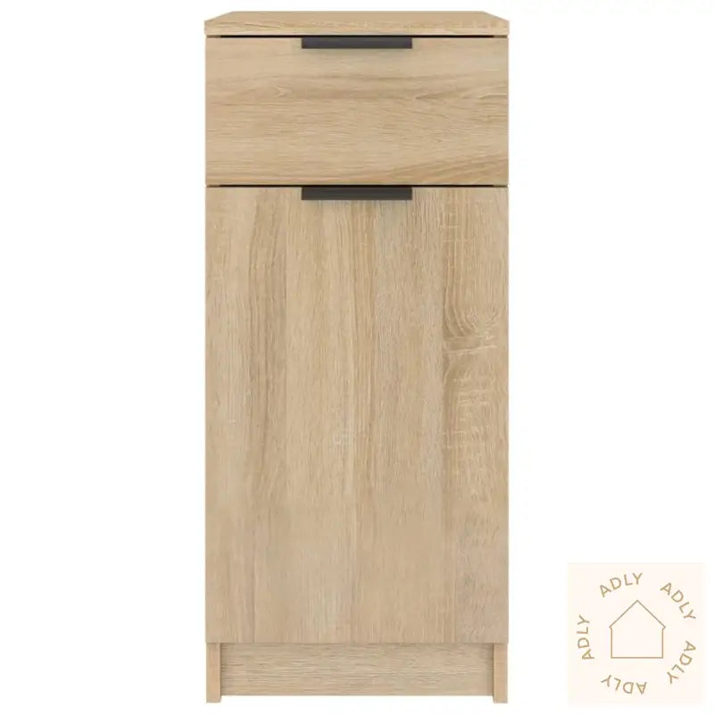 Skrivebordskap Sonoma Eik 33,5X50X75 Cm Konstruert Tre