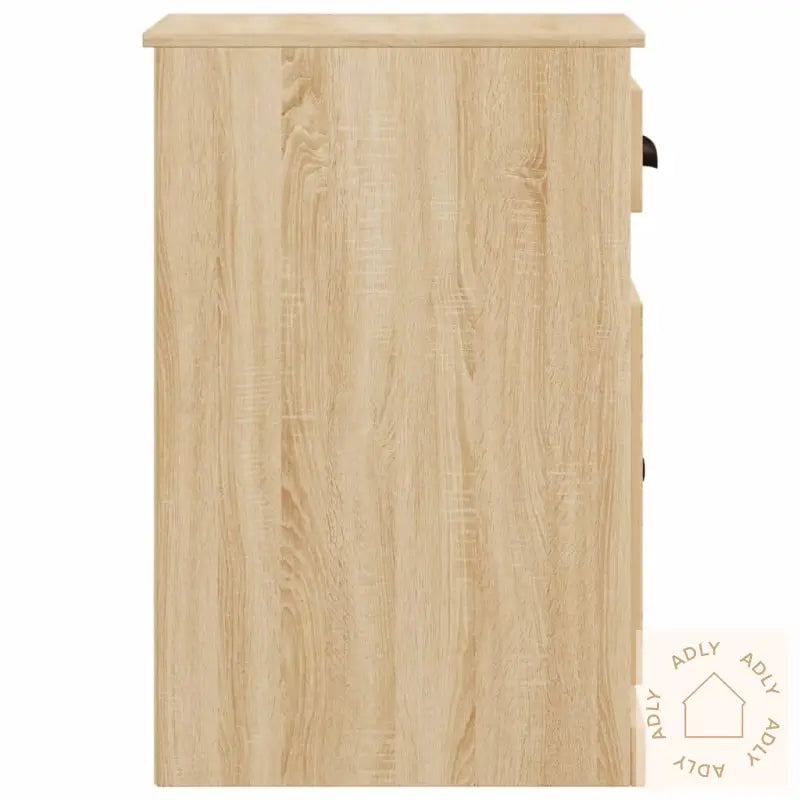Sideskap Med Skuff Sonoma Eik 40X50X75 Cm Konstruert Tre
