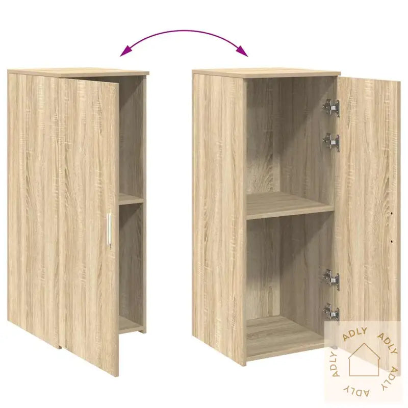 Oppbevaringsskap Sonoma Eik 40X45X103,5 Cm Konstruert Tre