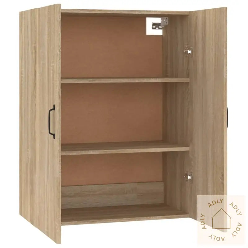 Veggskap Sonoma Eik 69,5X34X90 Cm Konstruert Tre