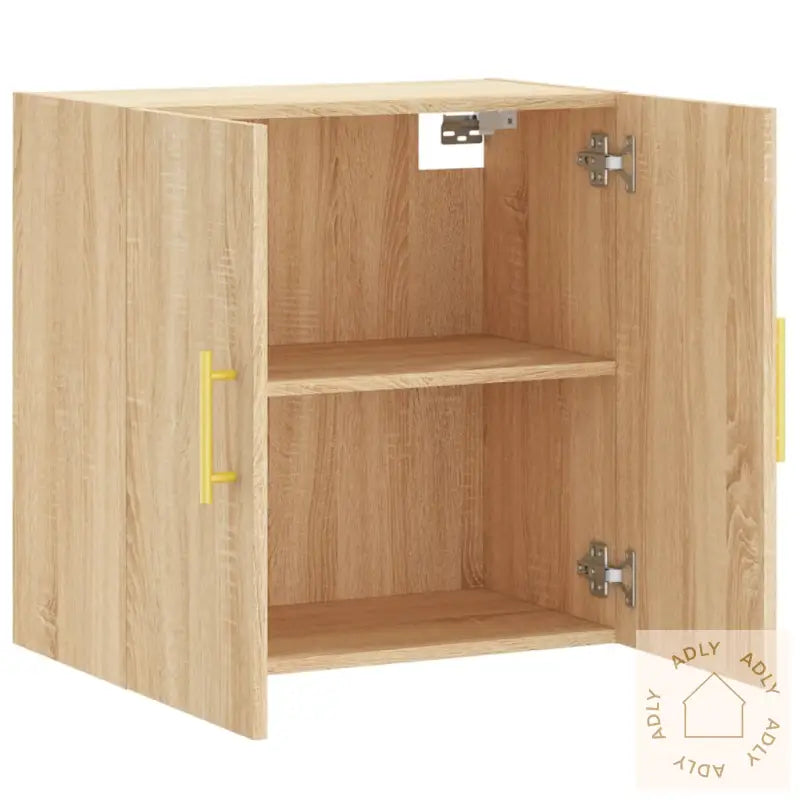 Veggskap Sonoma Eik 60X31X60 Cm Konstruert Tre