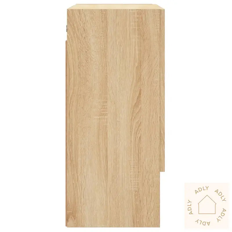 Veggskap Sonoma Eik 60X31X70 Cm Konstruert Tre