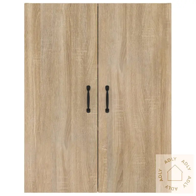 Veggskap Sonoma Eik 69,5X34X90 Cm Konstruert Tre