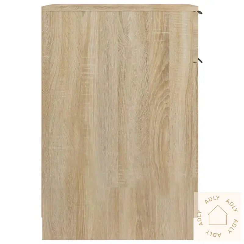 Skrivebordskap Sonoma Eik 33,5X50X75 Cm Konstruert Tre