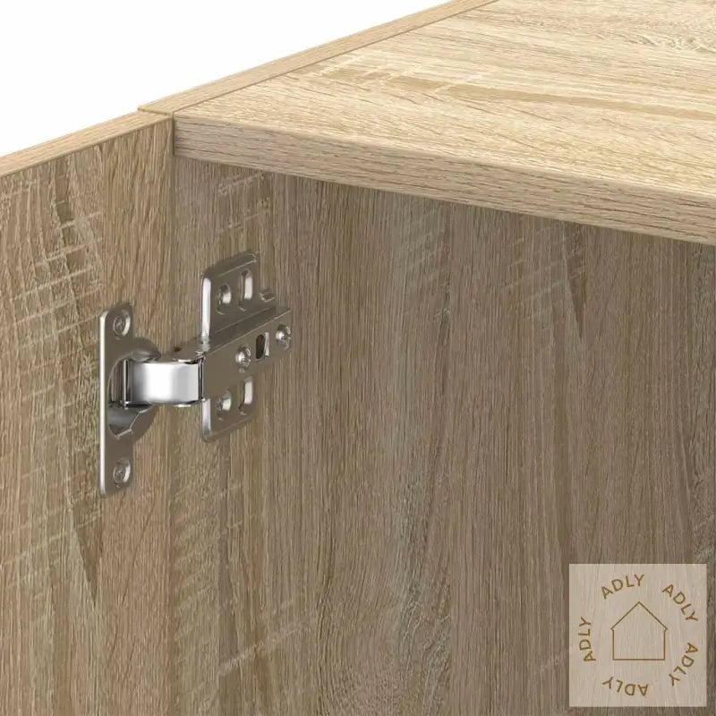 Smalt Oppbevaringsskap Sonoma Eik 30X42,5X225 Cm Konstruert Tre