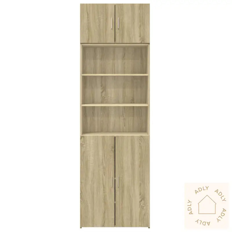 Oppbevaringsskap Sonoma Eik 70X42,5X225 Cm Konstruert Tre