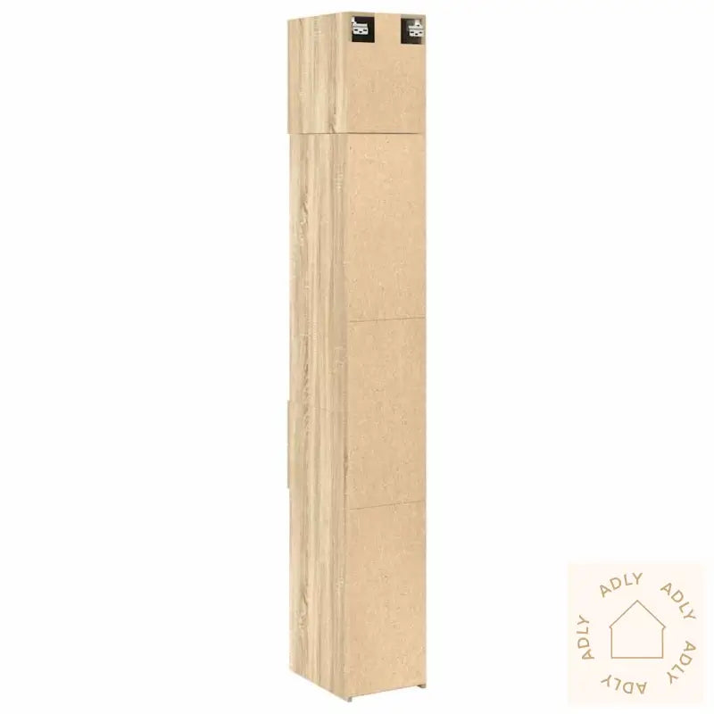Smalt Oppbevaringsskap Sonoma Eik 30X42,5X225 Cm Konstruert Tre