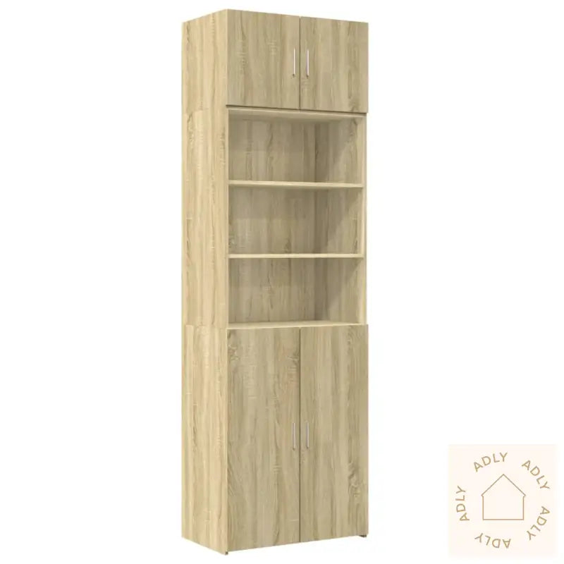 Oppbevaringsskap Sonoma Eik 70X42,5X225 Cm Konstruert Tre