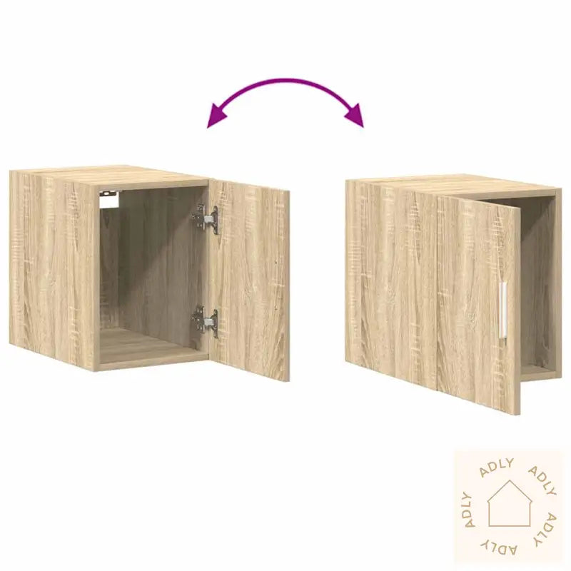 Smalt Oppbevaringsskap Sonoma Eik 30X42,5X225 Cm Konstruert Tre