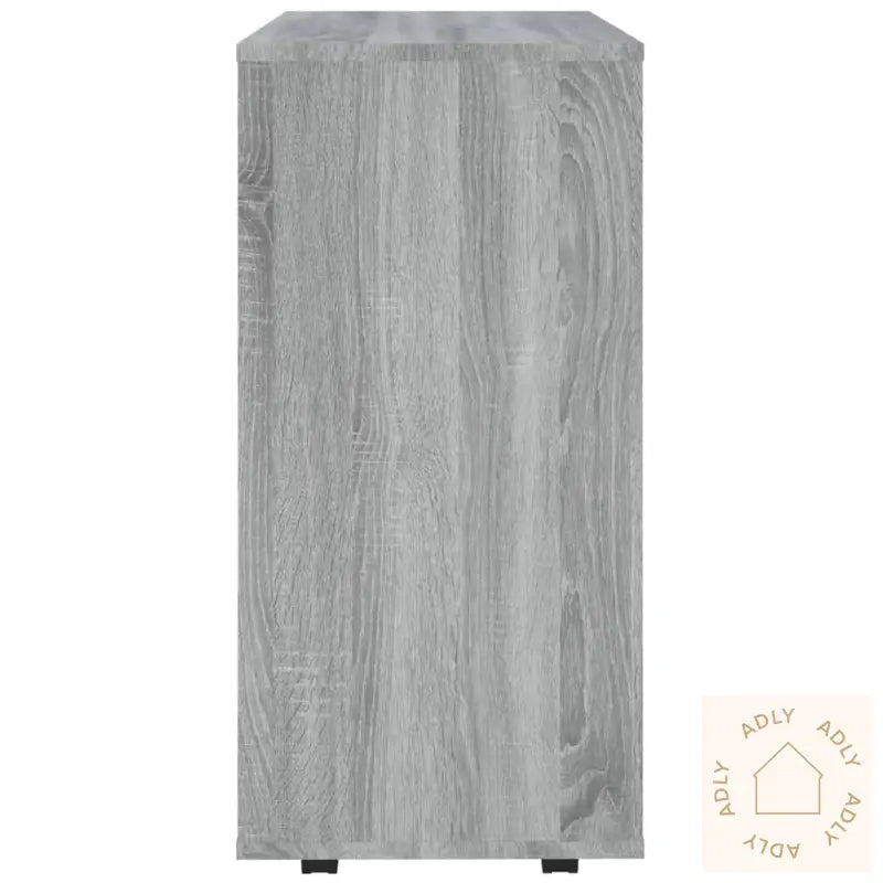 Rulleskap Grå Sonoma 60X35X75 Cm Konstruert Tre