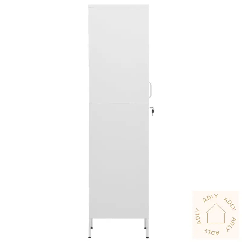 Oppbevaringsskap Hvit 35X46X180 Cm Stål