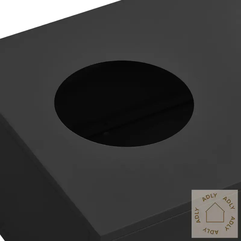 Skap Med Skyvedør Og Plantekasse Antrasitt Stål