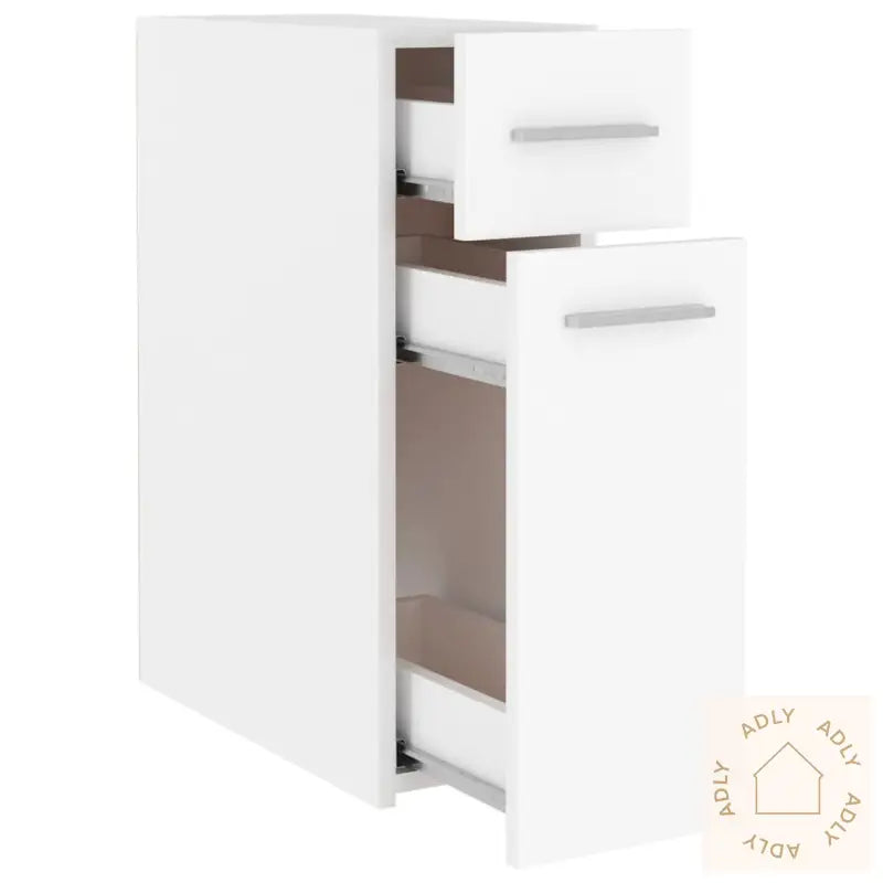 Apotekskap Hvit 20X45,5X60 Cm Konstruert Tre
