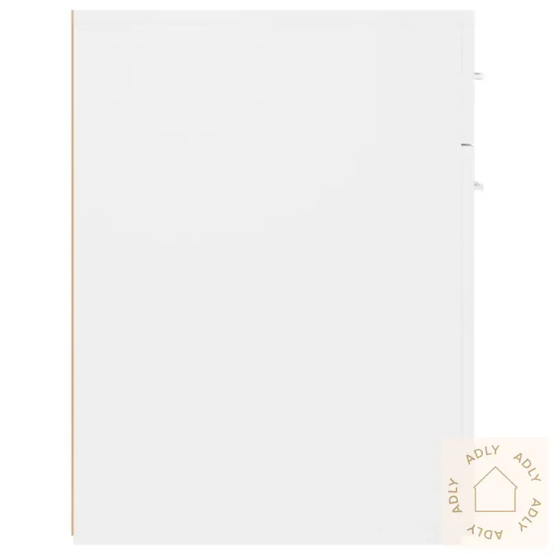 Apotekskap Hvit 20X45,5X60 Cm Konstruert Tre