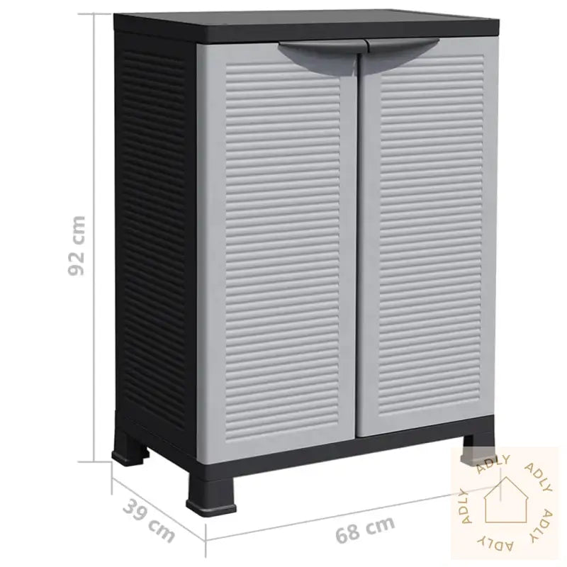 Plastskap 68X39X92 Cm