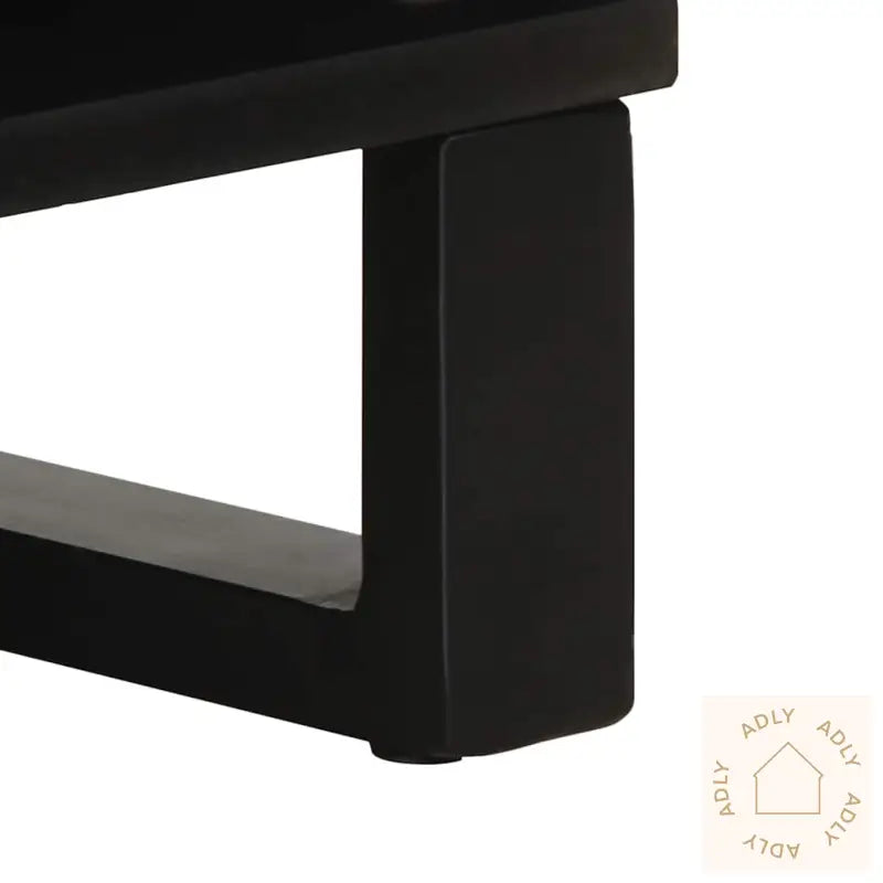 Skjenk Svart 80X33X75 Cm Heltre Mango