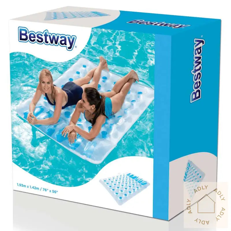 Bestway Dobbel Oppblåsbar Bademadrass 43055