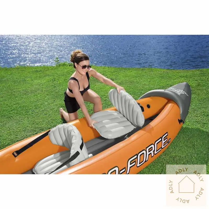 Bestway Oppblåsbart Kajakksett Hydro-Force Rapid X2