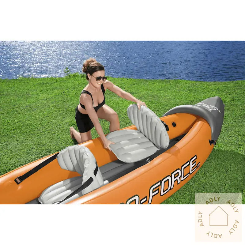 Bestway Oppblåsbart Kajakksett Hydro-Force Rapid X2