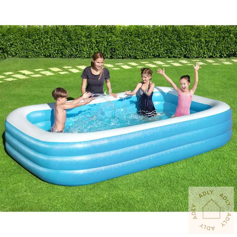 Bestway Oppblåsbart Svømmebasseng 305X183X56 Cm