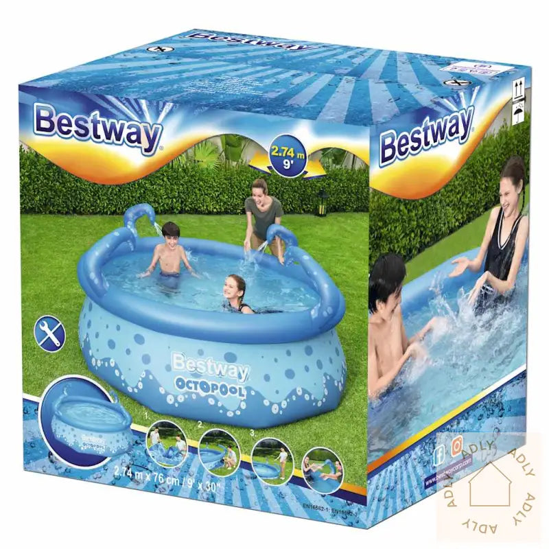 Bestway Easy Set-Basseng Octopool 274X76 Cm