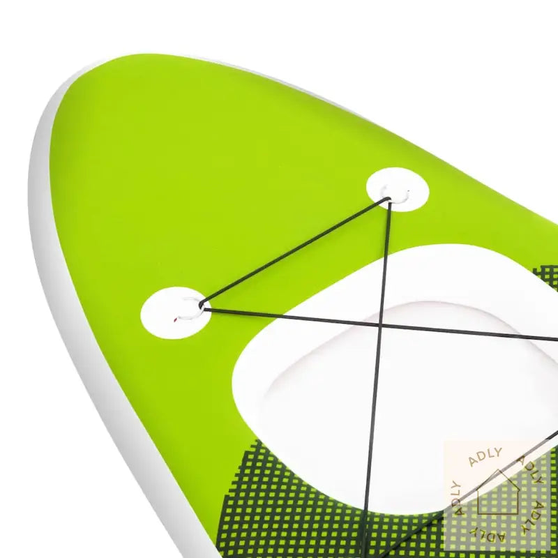 Oppblåsbart Padlebrettsett Grønn 360X81X10 Cm