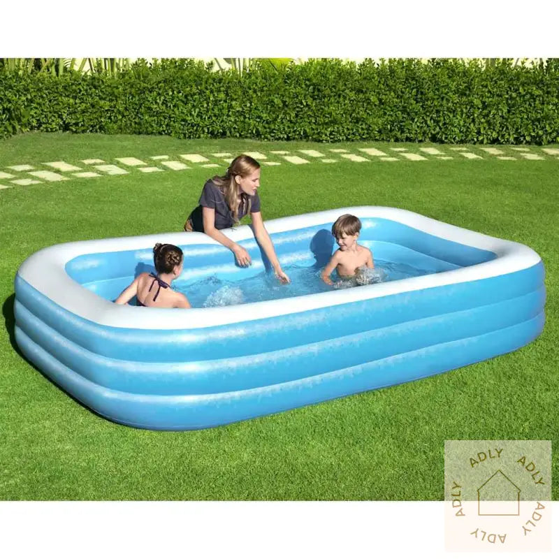 Bestway Oppblåsbart Svømmebasseng 305X183X56 Cm