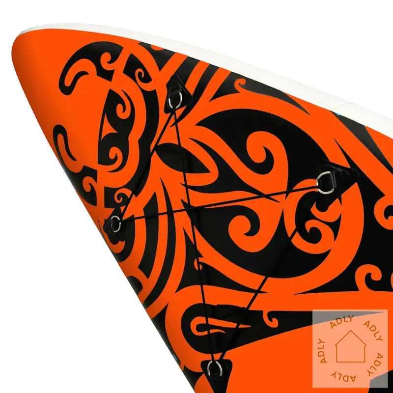 Oppblåsbart Padlebrettsett 305X76X15 Cm Oransje