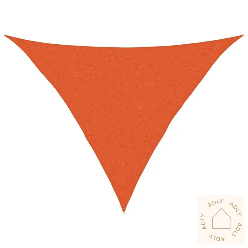 Solseil 160 G/M² Trekantet Oransje 2,5X2,5X3,5 M Hdpe