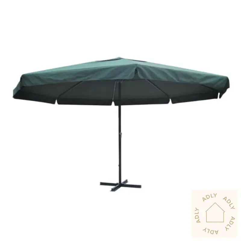 Grønn Samos Parasoll 500 Cm Aluminium