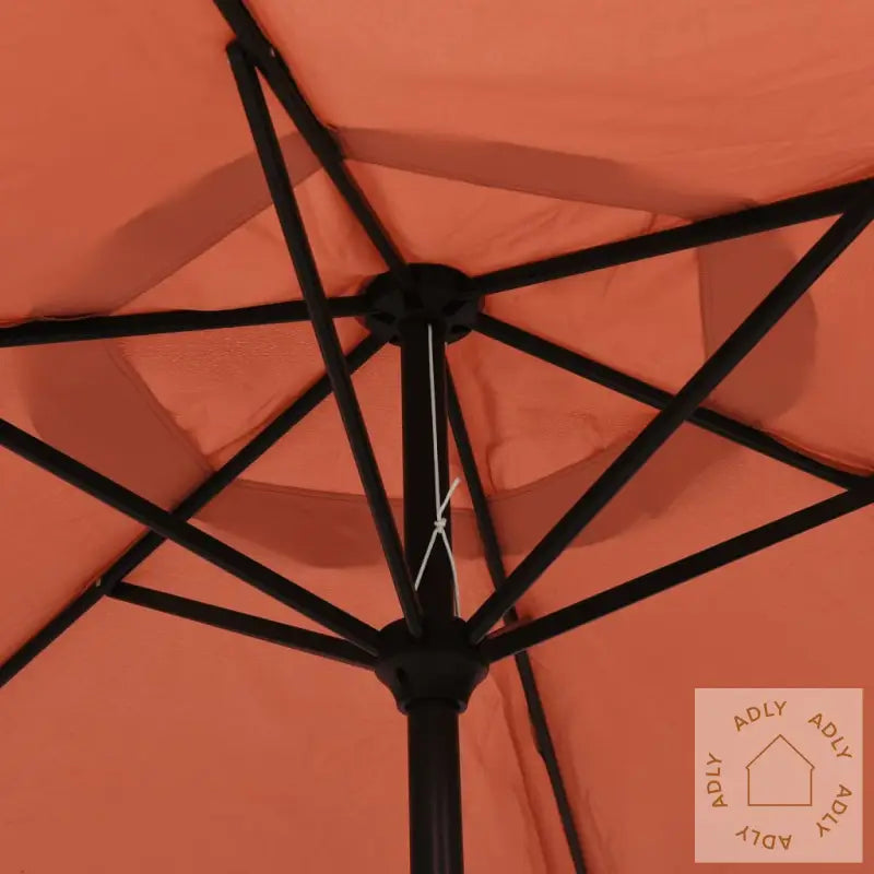 Parasoll Terrakotta 200X224 Cm Aluminium