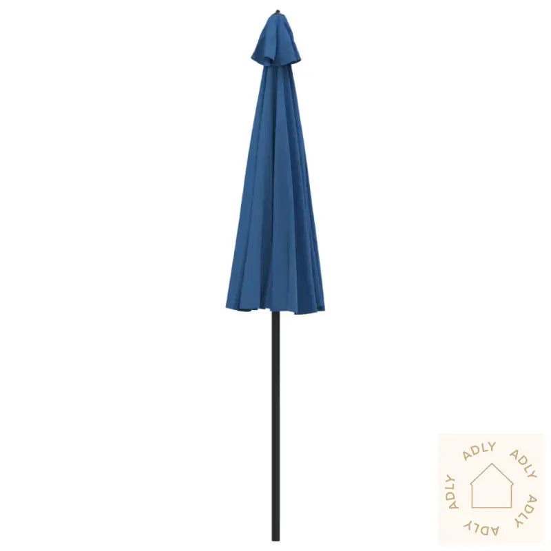 Parasoll Med Aluminiumsstang 270 Cm Asurblå