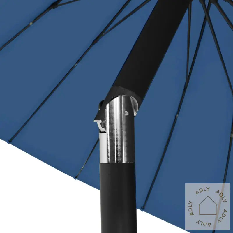 Parasoll Med Aluminiumsstang 270 Cm Asurblå