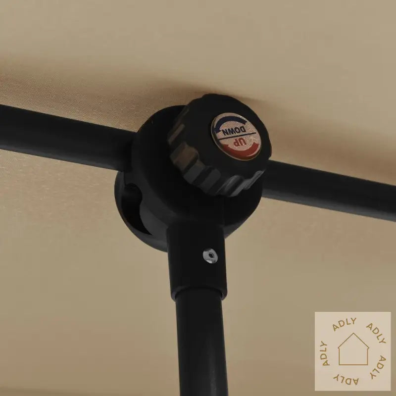 Hageparasoll Med Aluminiumsstang 180X110 Cm Grønn