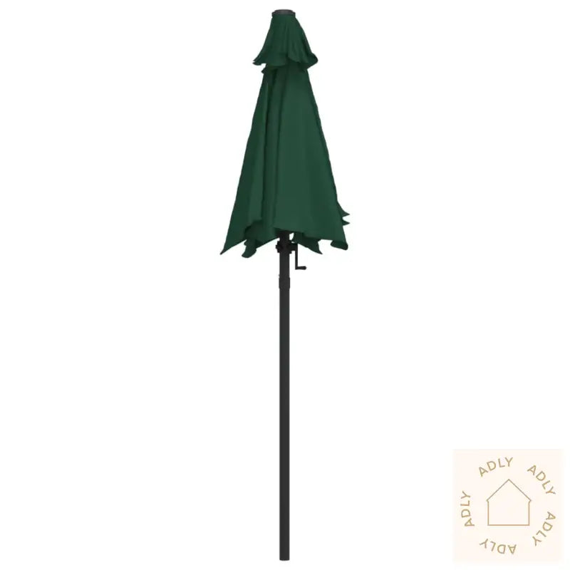 Parasoll Grønn 200X224 Cm Aluminium