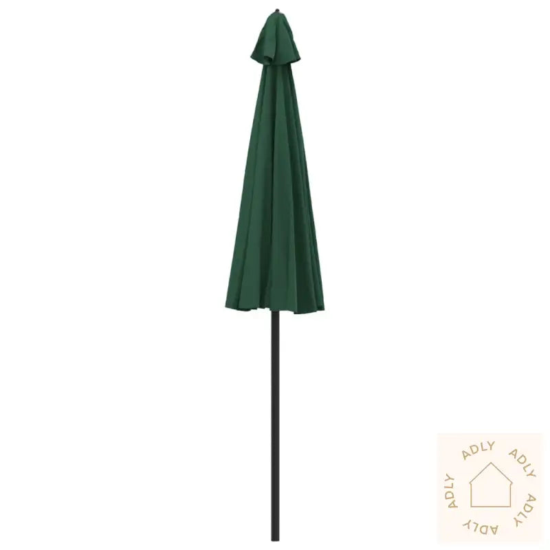 Parasoll Med Aluminiumsstang 270 Cm Grønn