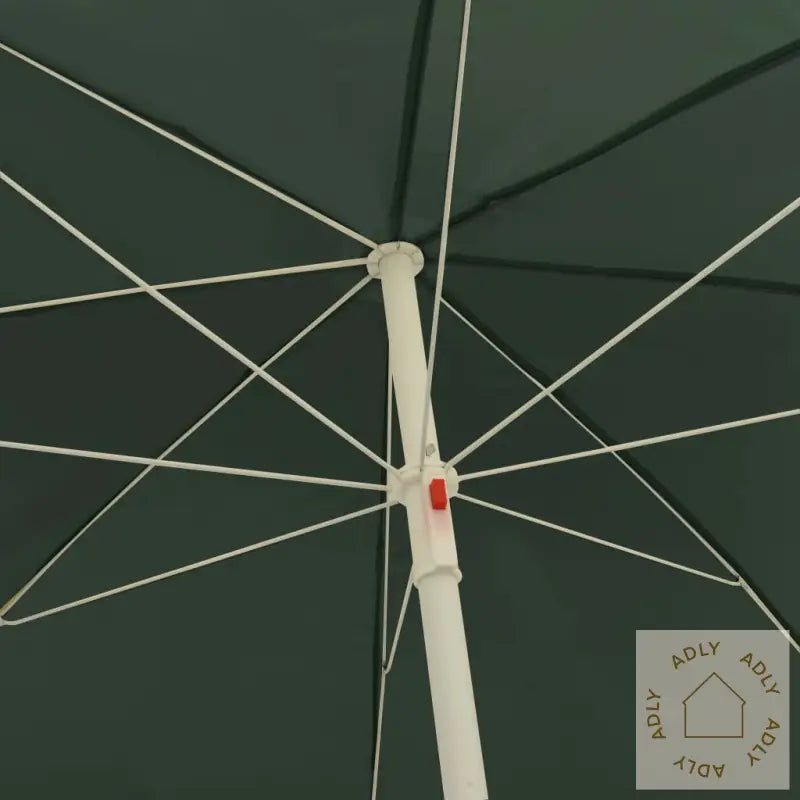 Strandparasoll Grønn 240 Cm