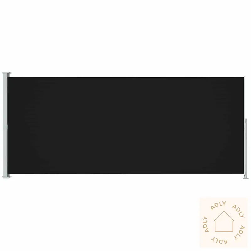 Uttrekkbar Sidemarkise 200X500 Cm Svart