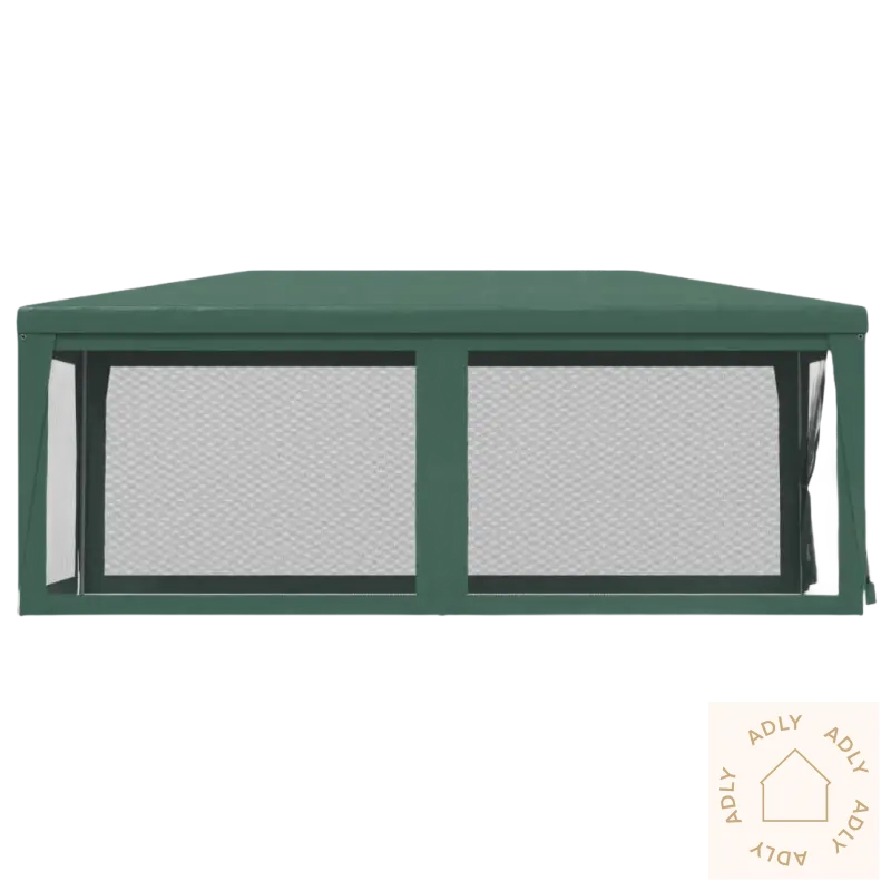 Green screened gazebo for hage og kjøkken, høy tetthet for ekstra beskyttelse