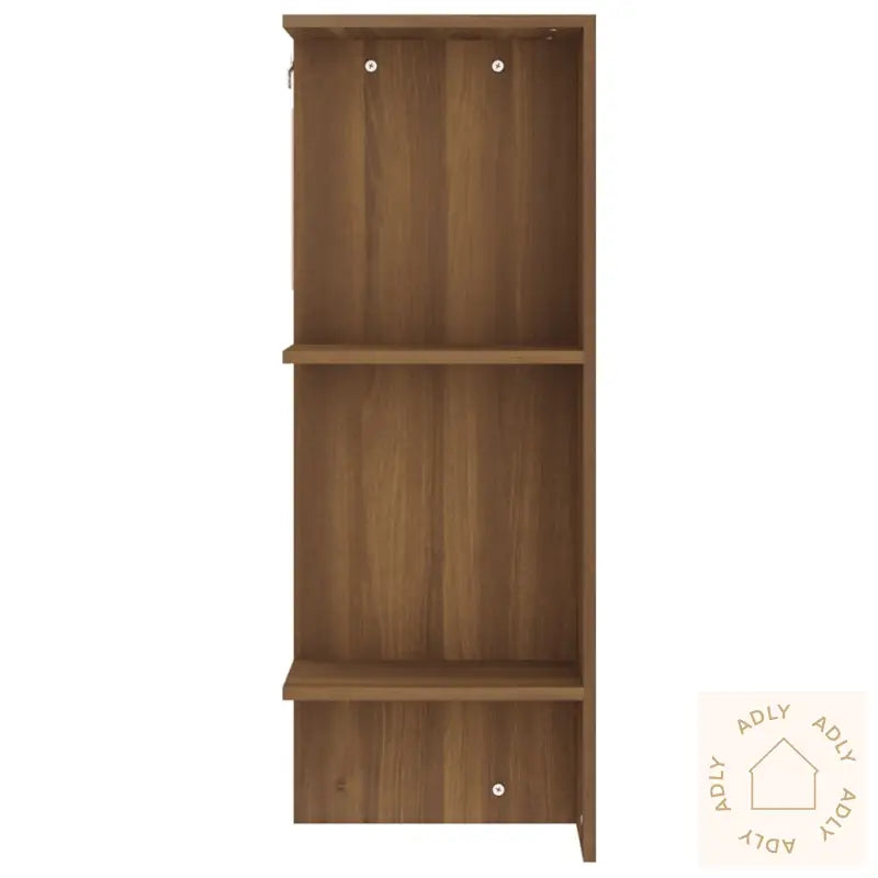 Gangskap Brun Eik 97,5X37X99 Cm Konstruert Tre