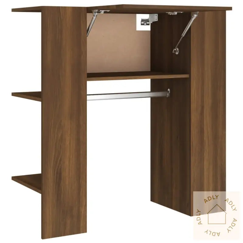 Gangskap Brun Eik 97,5X37X99 Cm Konstruert Tre