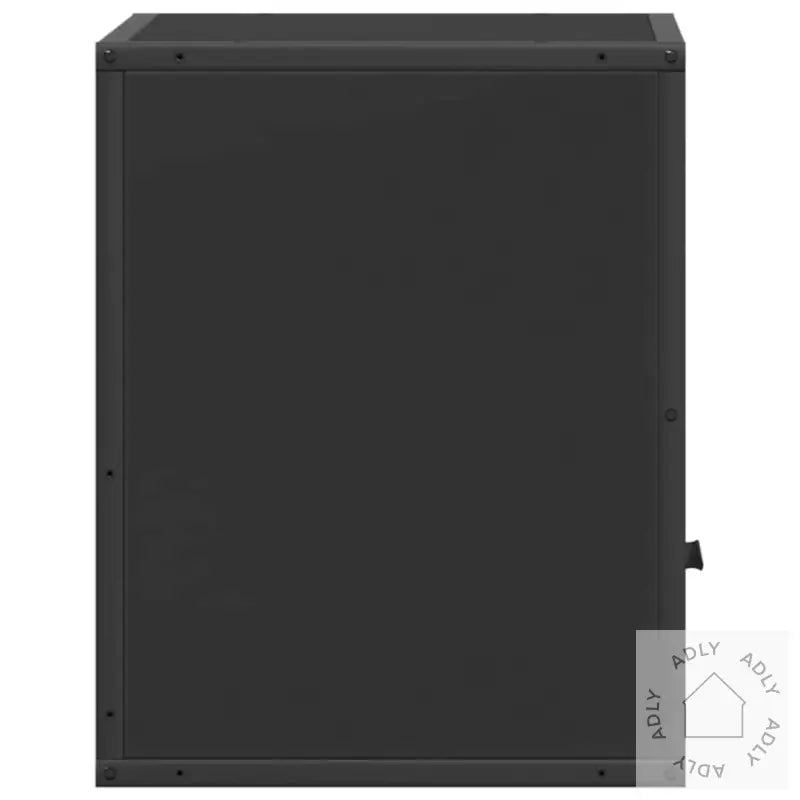 Veggmonterte Nattbord 2 Stk Svart 40X31X39,5 Cm