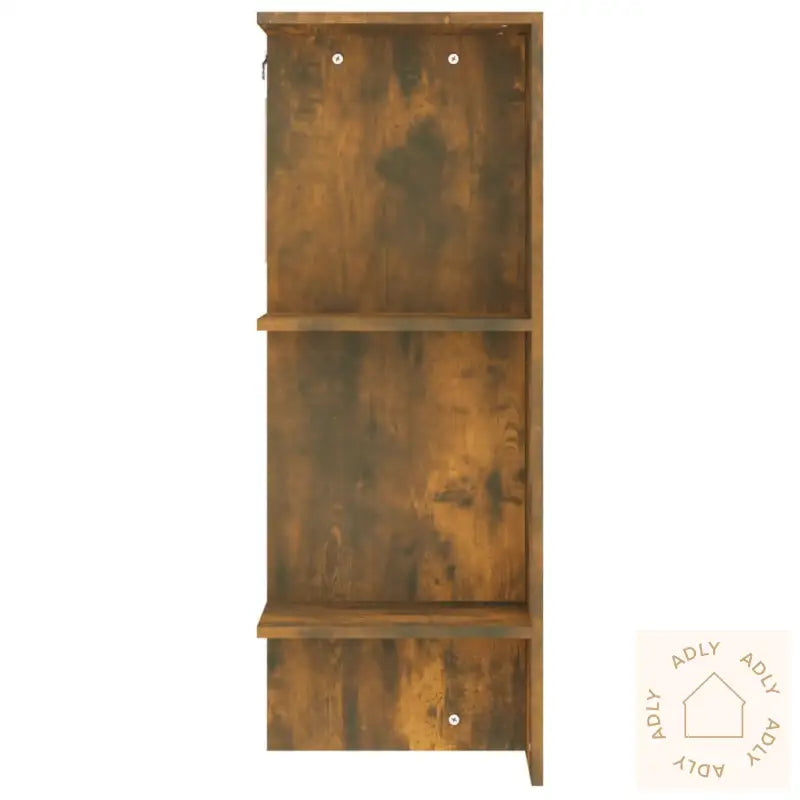 Gangskap Røkt Eik 97,5X37X99 Cm Konstruert Tre