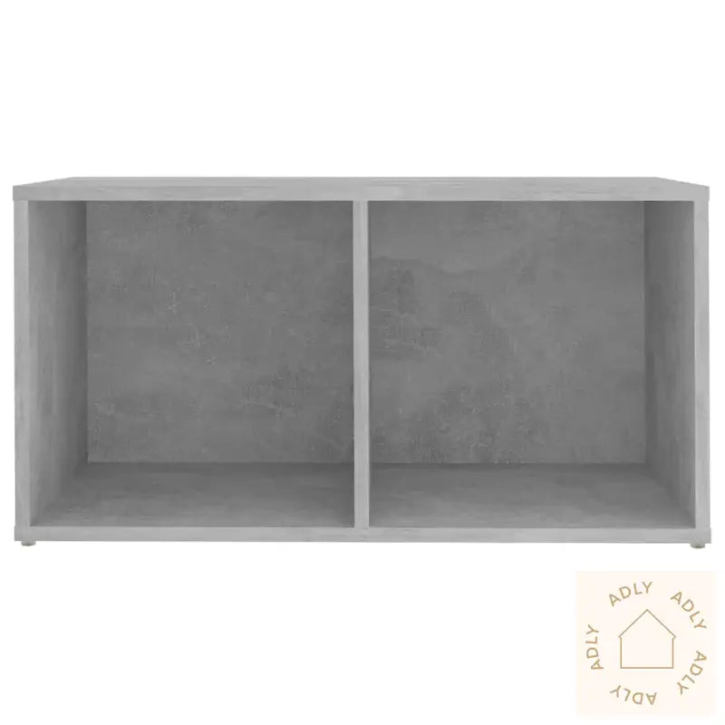 Tv-Benker 2 Stk Betonggrå 72X35X36,5 Cm Konstruert Tre
