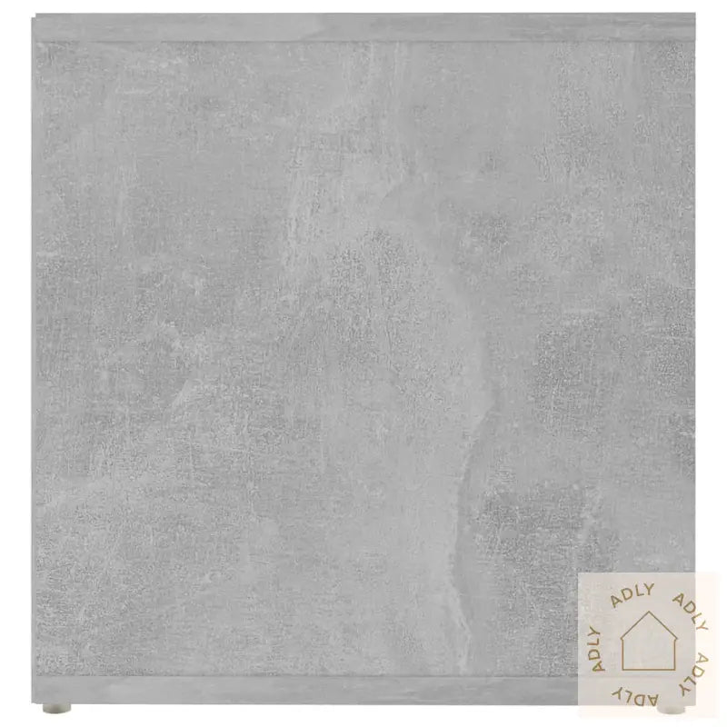 Tv-Benker 2 Stk Betonggrå 72X35X36,5 Cm Konstruert Tre