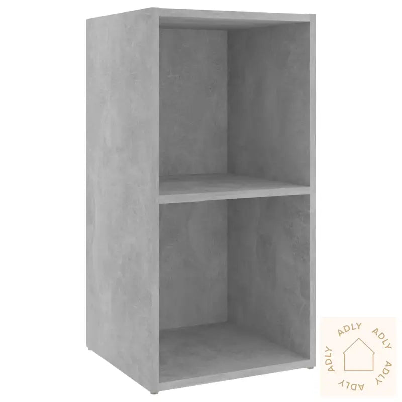 Tv-Benker 2 Stk Betonggrå 72X35X36,5 Cm Konstruert Tre