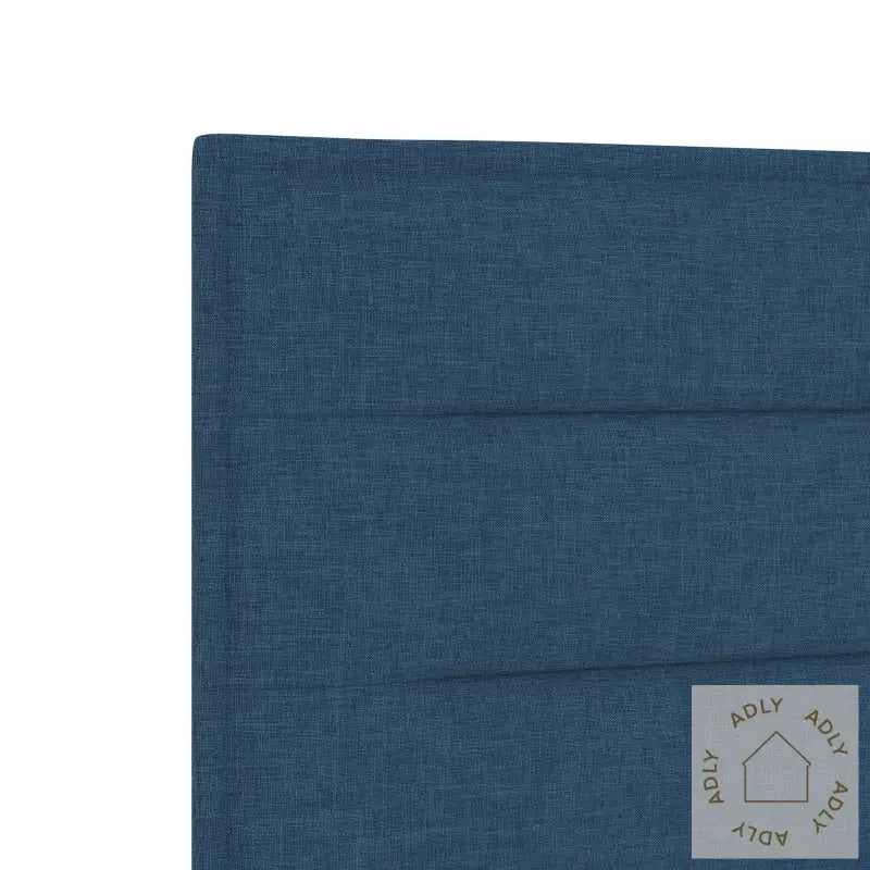 Sengegavl Linjer Design Blå 90 Cm Stoff