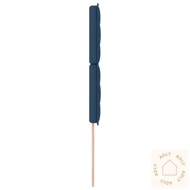 Sengegavl Linjer Design Blå 90 Cm Stoff